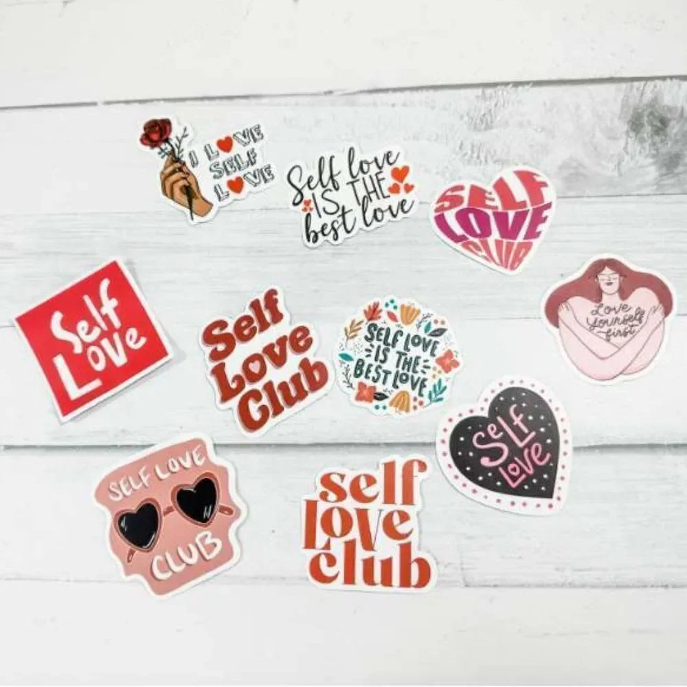 10/$15  - Self Love Club Sticker - Picture 2 of 4